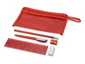 Набор канцелярский Хелла, красный Набор канцелярский Хелла, красный