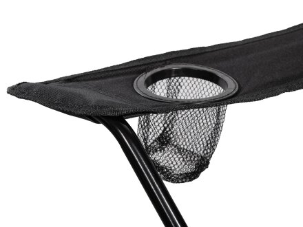 Складной стул для отдыха на природе Camp, черный Складной стул для отдыха на природе Camp, черный