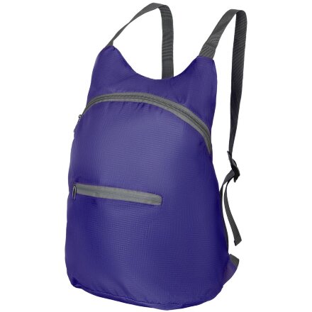 Складной рюкзак Barcelona, синий Складной рюкзак Barcelona, синий