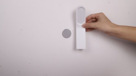 Мультифункциональный ночник Bright, на подставке, белый