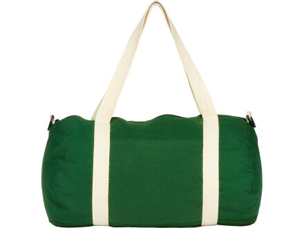 Хлопковая сумка Barrel Duffel, зеленый/бежевый Хлопковая сумка Barrel Duffel, зеленый/бежевый