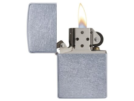 Зажигалка ZIPPO Classic с покрытием Street Chrome™, латунь/сталь, серебристая, матовая, 38x13x57 мм Зажигалка ZIPPO Classic с покрытием Street Chrome™, латунь/сталь, серебристая, матовая, 38x13x57 мм