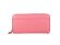 Кошелёк Cross Colors Flamingo, кожа наппа, фактурная, цвет розовый с нанесением логотипа