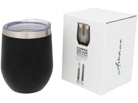 Кубок с вакуумной изоляцией Corzo Copper, черный Кубок с вакуумной изоляцией Corzo Copper, черный