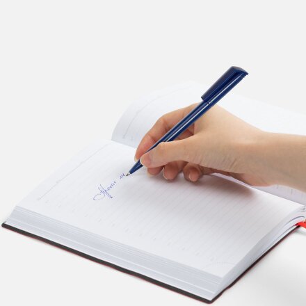 Ручка шариковая Flip, темно-синяя Ручка шариковая Flip, темно-синяя