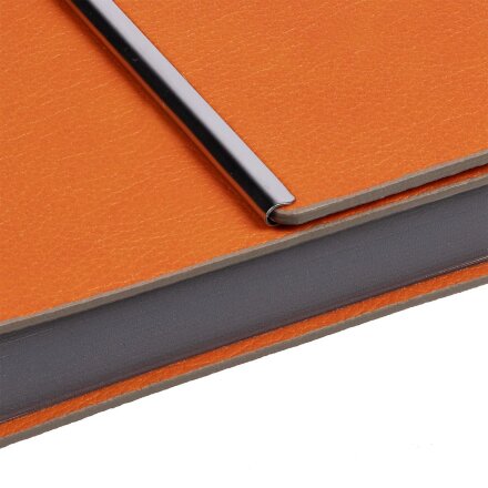 Ежедневник Petrus Flap, недатированный, оранжевый Ежедневник Petrus Flap, недатированный, оранжевый
