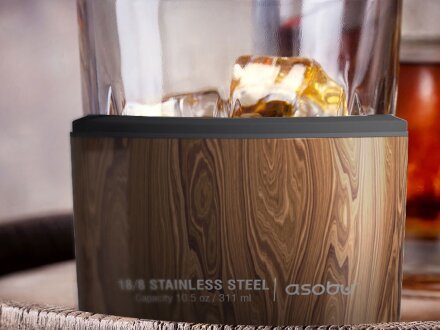 Тумблер для виски WHISKEY KUZIE, дерево Тумблер для виски WHISKEY KUZIE, дерево