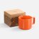 Чашка Jumbo в коробке матовая, оранжевая