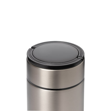 Термос для еды Bento, серебряный
