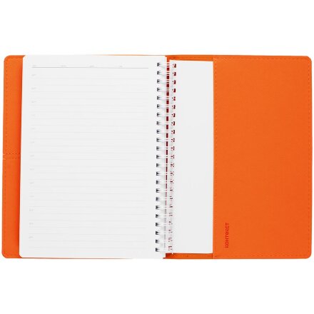 Ежедневник Spring Touch, недатированный, оранжевый Ежедневник Spring Touch, недатированный, оранжевый