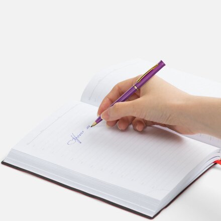 Ручка шариковая Euro Gold, фиолетовая Ручка шариковая Euro Gold, фиолетовая