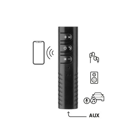 Bluetooth ресивер, BT 5.0, 90 мАч, черный, Deppa Bluetooth ресивер, BT 5.0, 90 мАч, черный, Deppa