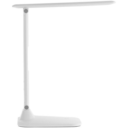 Настольная лампа с часами и календарем Office Torch ver.2, белая Настольная лампа с часами и календарем Office Torch ver.2, белая