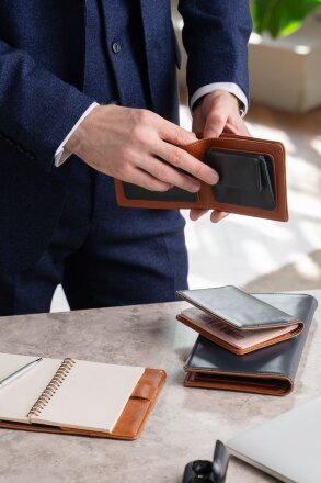 Портмоне Kalsa Palermo, синее Портмоне Kalsa Palermo, синее