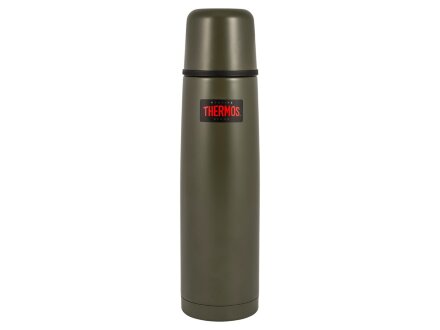 Термос из нерж. стали тм THERMOS FBB-1000AG 1L, зеленый