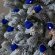 Гирлянда Cosy Poms, синяя