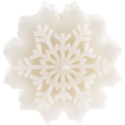 Свеча Snowflame 1, белая, 8 см Свеча Snowflame 1, белая, 8 см