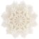 Свеча Snowflame 1, белая, 8 см