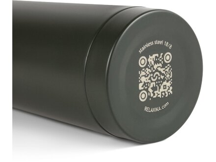Термос Relaxika 101 (0,5 литра), хаки (без лого)