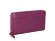 Кошелёк Cross Colors Plum, кожа наппа, фактурная, цвет сливовый с нанесением логотипа