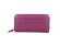 Кошелёк Cross Colors Plum, кожа наппа, фактурная, цвет сливовый с нанесением логотипа
