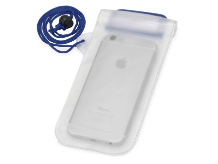 Влагостойкий чехол Mambo, cиний/прозрачный Влагостойкий чехол Mambo, cиний/прозрачный