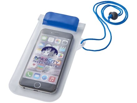 Влагостойкий чехол Mambo, cиний/прозрачный Влагостойкий чехол Mambo, cиний/прозрачный