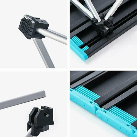 Стол Tourist Twist складной, темно-серый Стол Tourist Twist складной, темно-серый