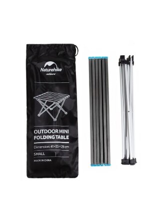 Стол Tourist Twist складной, темно-серый Стол Tourist Twist складной, темно-серый