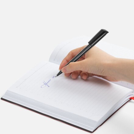 Ручка шариковая Flip, черная Ручка шариковая Flip, черная