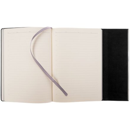 Ежедневник Petrus Flap, недатированный, черный Ежедневник Petrus Flap, недатированный, черный