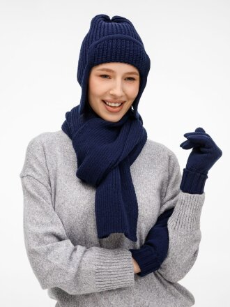 Шарф Catch Match, темно-синий Шарф Catch Match, темно-синий