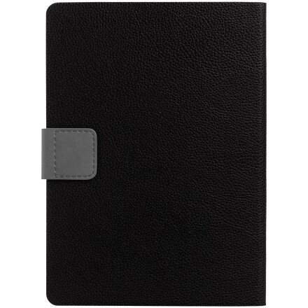 Ежедневник Boom, недатированный, черный с серым Ежедневник Boom, недатированный, черный с серым