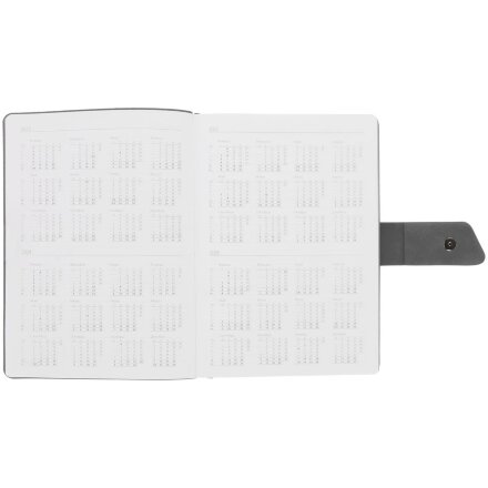 Ежедневник Boom, недатированный, черный с серым Ежедневник Boom, недатированный, черный с серым