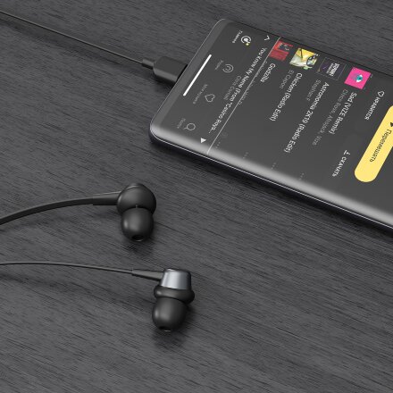 Стереогарнитура Stereo Blaze Type-C, графит, Deppa Стереогарнитура Stereo Blaze Type-C, графит, Deppa