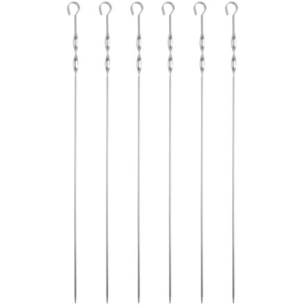 Набор шампуров в чехле Long Bower, серый Набор шампуров в чехле Long Bower, серый