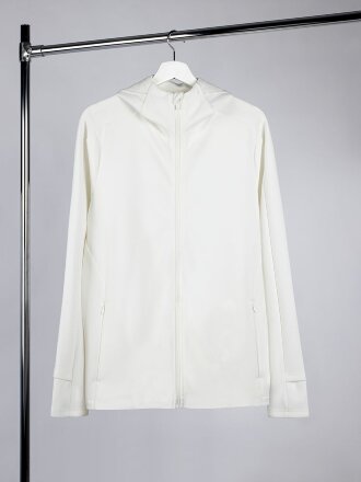 Куртка с капюшоном унисекс Begi, молочно-белая Куртка с капюшоном унисекс Begi, молочно-белая