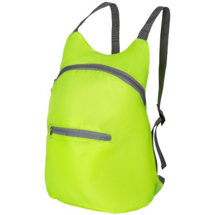 Складной рюкзак Barcelona, салатовый Складной рюкзак Barcelona, салатовый