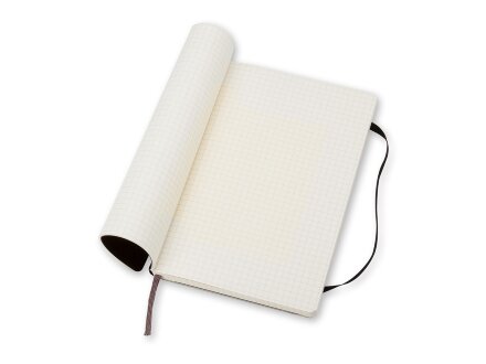 Записная книжка Moleskine Classic Soft (в клетку), Large (13х21см), черный Записная книжка Moleskine Classic Soft (в клетку), Large (13х21см), черный