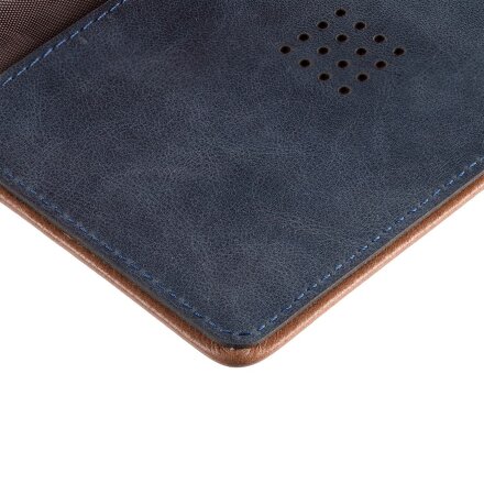 Обложка для паспорта Kalsa Palermo, синяя Обложка для паспорта Kalsa Palermo, синяя