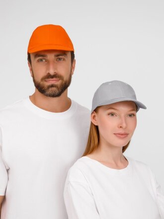 Бейсболка Apollo, серая