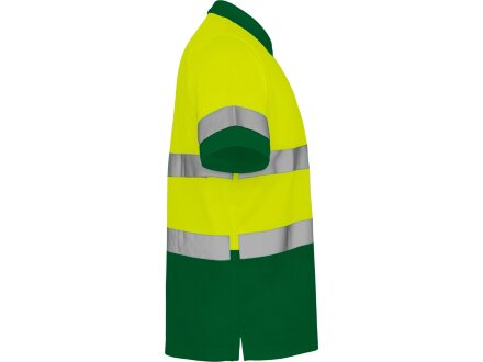 Поло Polaris мужское, садовый зеленый/неоновый желтый Поло Polaris мужское, садовый зеленый/неоновый желтый