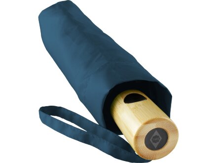 Зонт складной 5429 ÖkoBrella из бамбука, полуавтомат, navy Зонт складной 5429 ÖkoBrella из бамбука, полуавтомат, navy