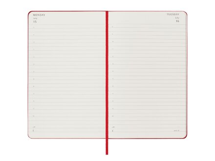 Записная книжка 12 месяцев на 2024 год, в твердой обложке, красный, Large, 13х21 Записная книжка 12 месяцев на 2024 год, в твердой обложке, красный, Large, 13х21