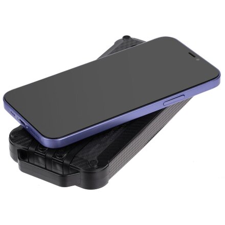 Аккумулятор защищенный Total Control 10000 мАч, черный с серым Аккумулятор защищенный Total Control 10000 мАч, черный с серым