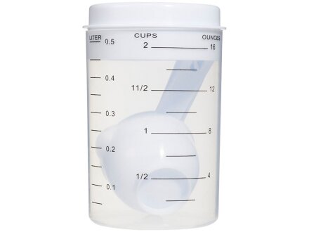 Измерительный набор из 7 предметов, белый Измерительный набор из 7 предметов, белый