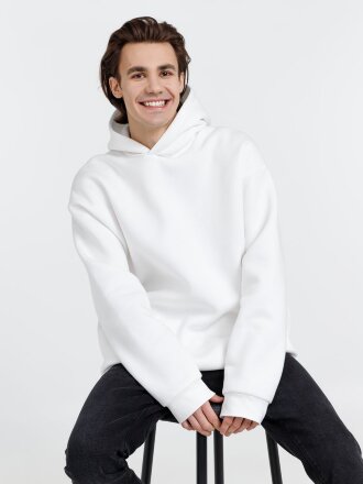 Худи Kulonga One Size, молочно-белое Худи Kulonga One Size, молочно-белое