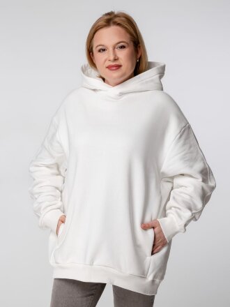 Худи Kulonga One Size, молочно-белое Худи Kulonga One Size, молочно-белое