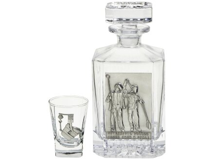 Набор со штофом МЕТАЛЛУРГИ Набор со штофом МЕТАЛЛУРГИ