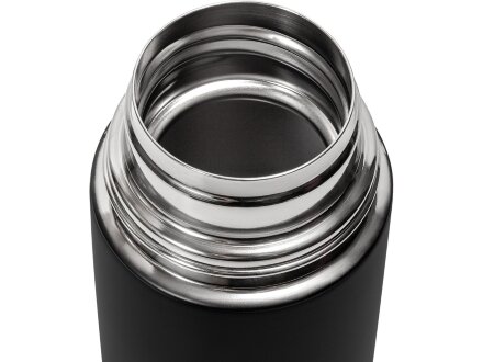 Термос Relaxika 101 (0,75 литра), черный (без лого)